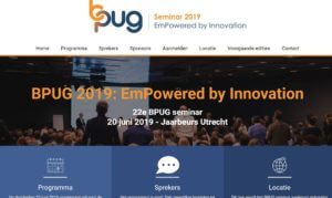 BPUG seminar 2019: 'EmPowered by Innovation' @ Jaarbeurs Utrecht